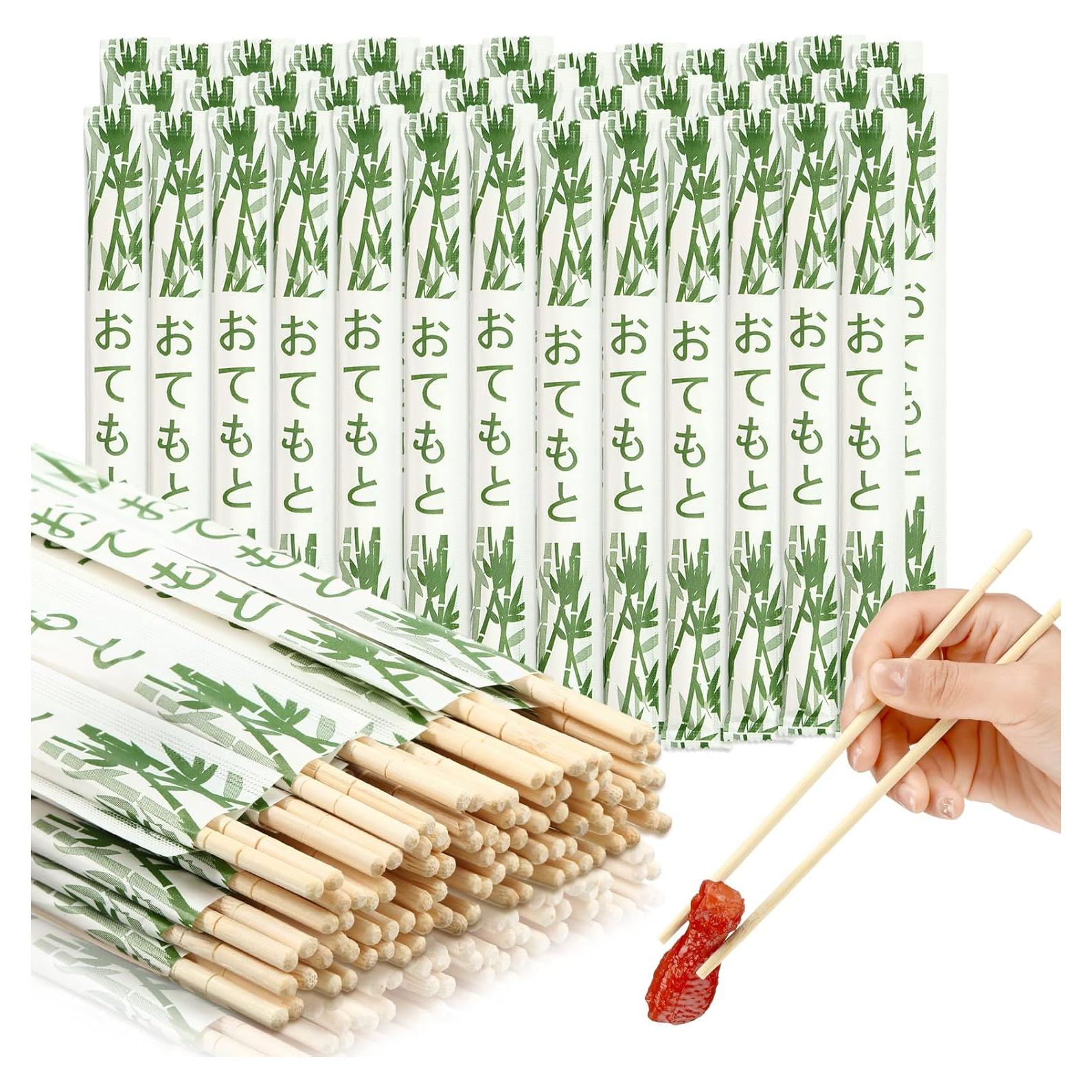 Palillos de Bambú Desechables Sabary 1000 Pares 19.5 cm