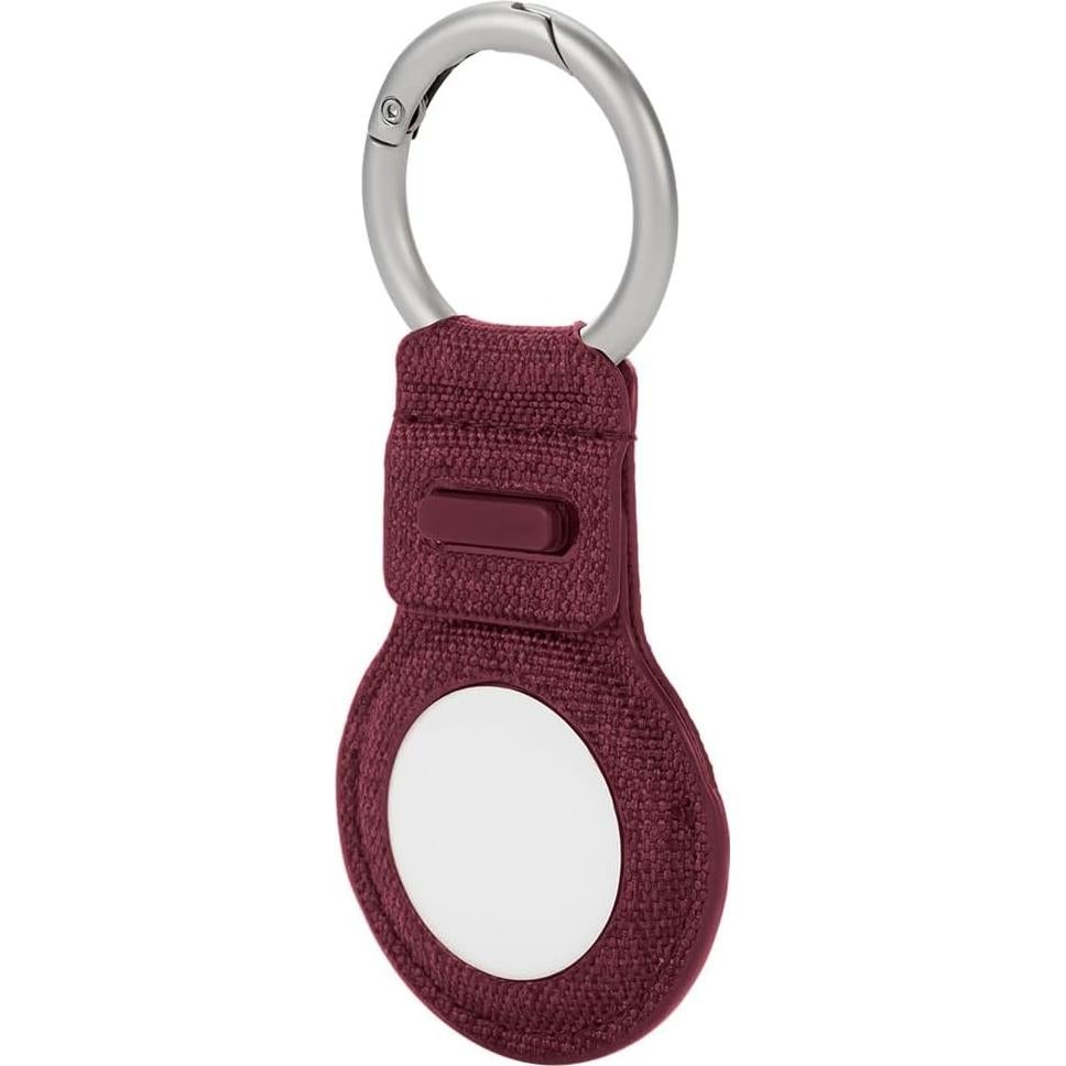 Clip de Llave Incase Woolenex para Airtag - Rojo Cósmico