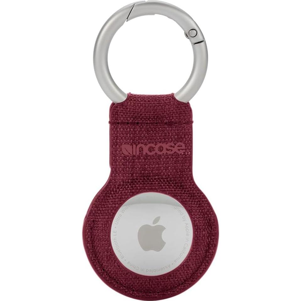 Clip de Llave Incase Woolenex para Airtag - Rojo Cósmico