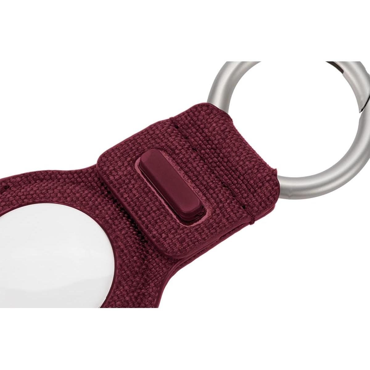 Clip de Llave Incase Woolenex para Airtag - Rojo Cósmico