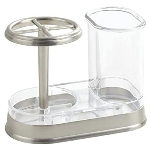 Organizador Dental mDesign para Baño - Soporte 4 Cepillos