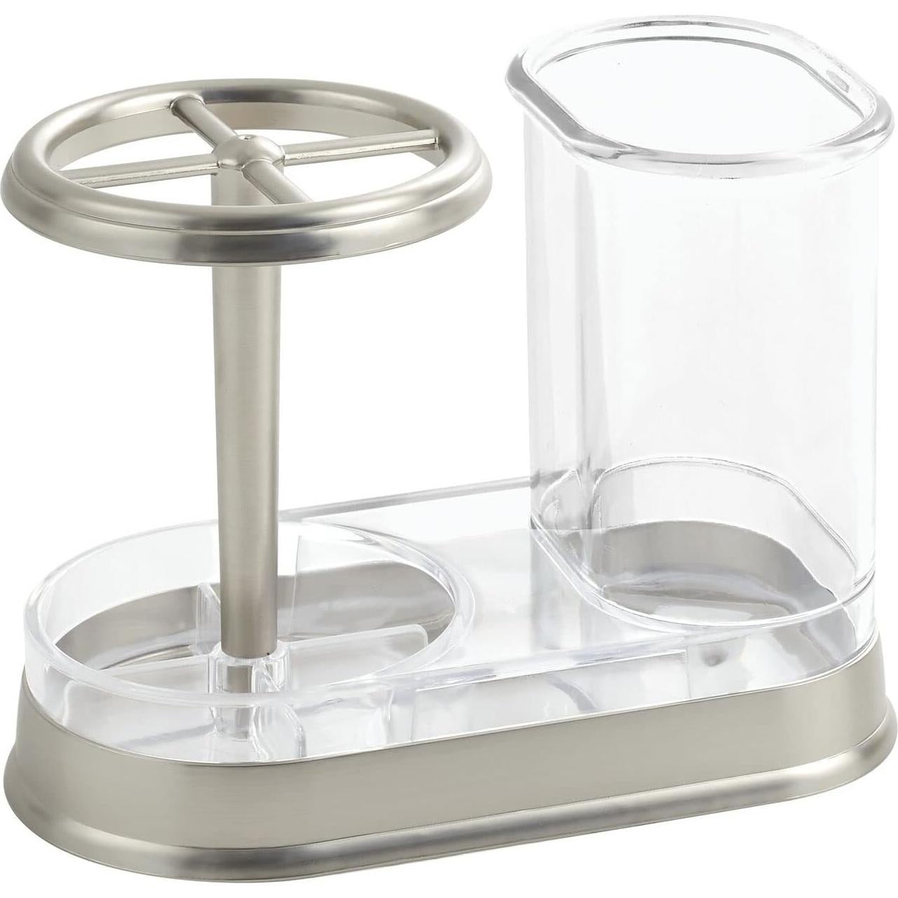 Organizador Dental mDesign para Baño - Soporte 4 Cepillos