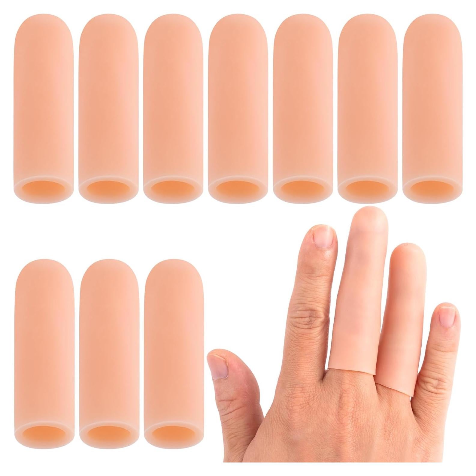 Fundas de Gel para Dedos Joez Maravilloso 10pcs Beige Pequeño