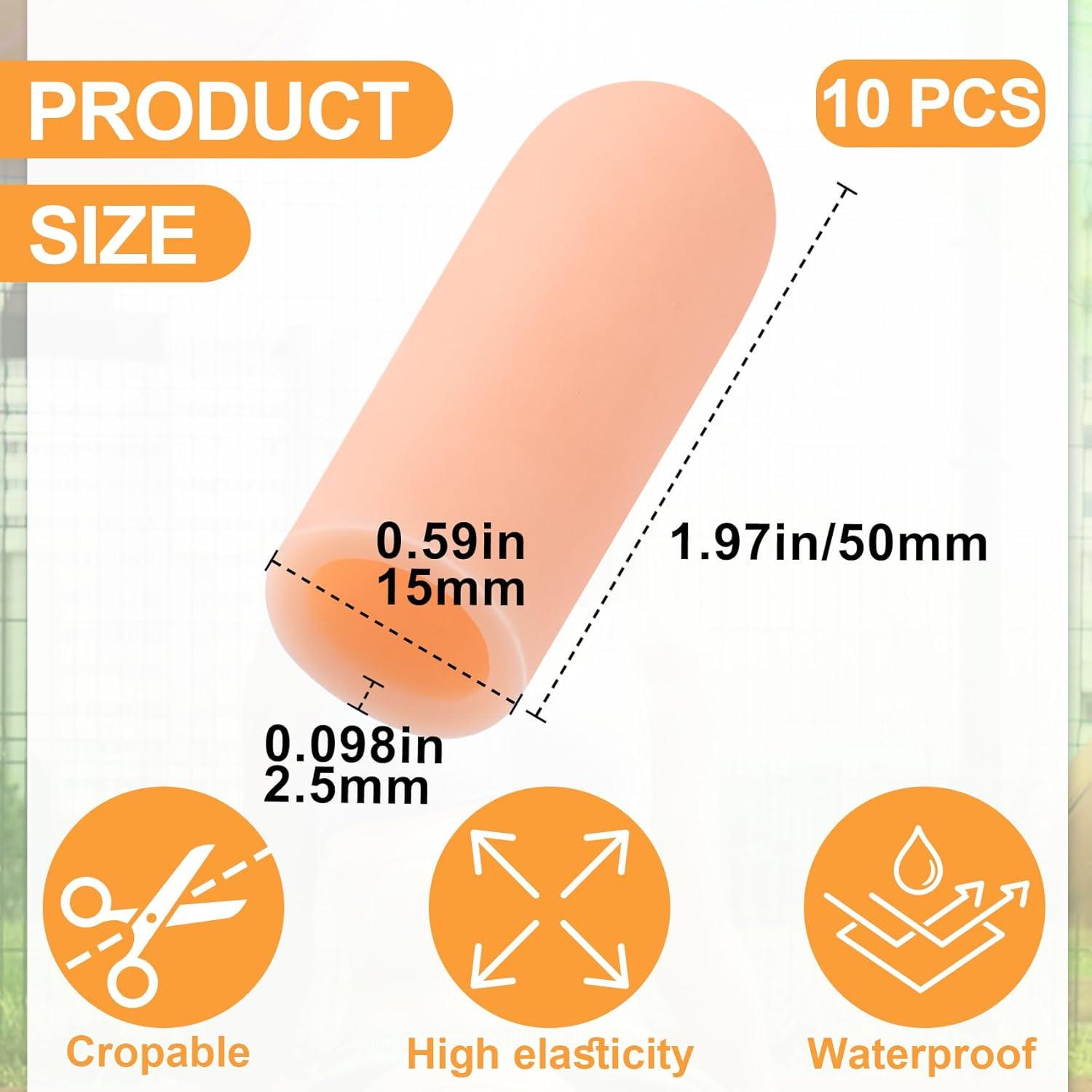 Fundas de Gel para Dedos Joez Maravilloso 10pcs Beige Pequeño
