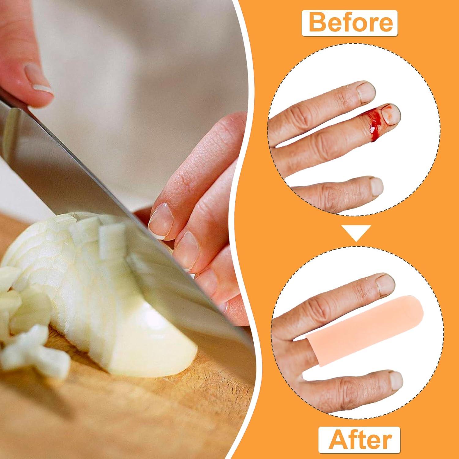 Fundas de Gel para Dedos Joez Maravilloso 10pcs Beige Pequeño