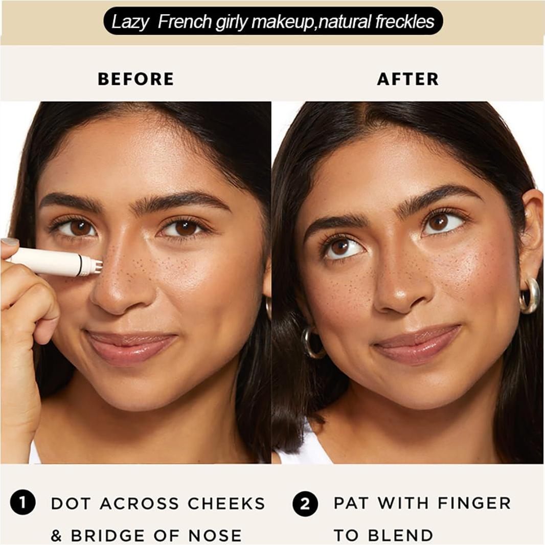 Sello de Pecas Falsas XIRUJNFD 5 Puntos Color Claro