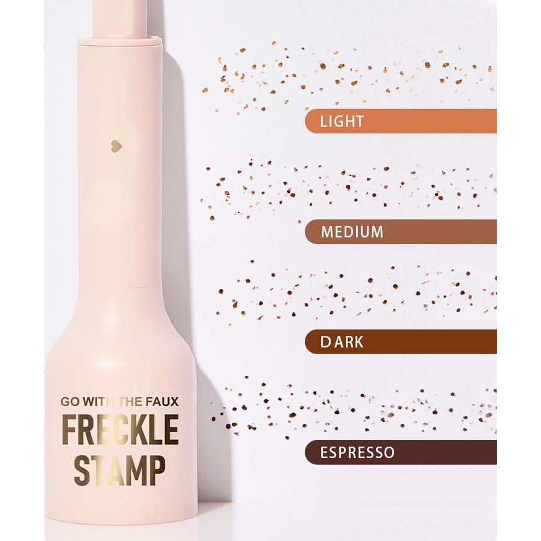 Sello de Pecas Falsas XIRUJNFD 5 Puntos Color Claro