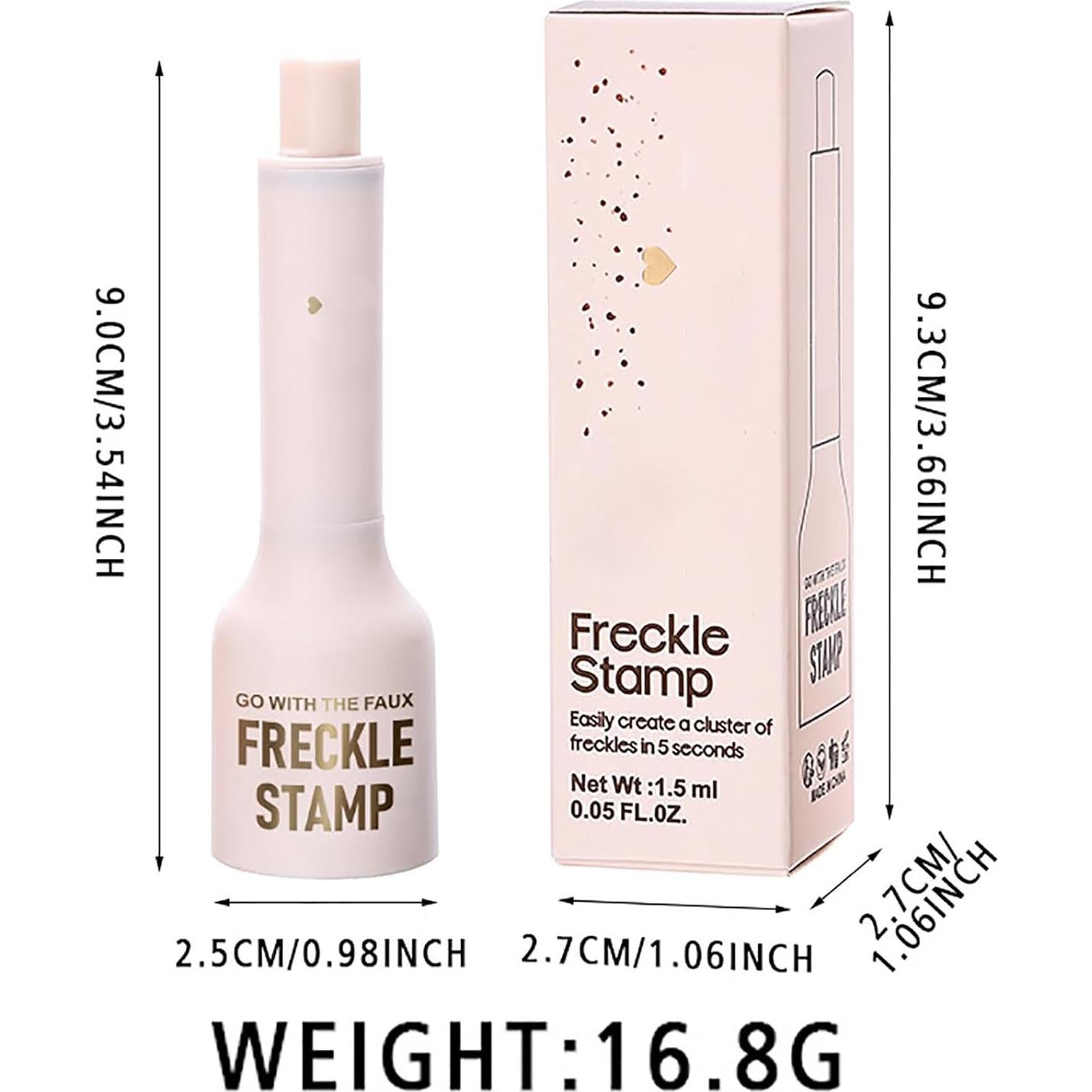 Sello de Pecas Falsas XIRUJNFD 5 Puntos Color Claro