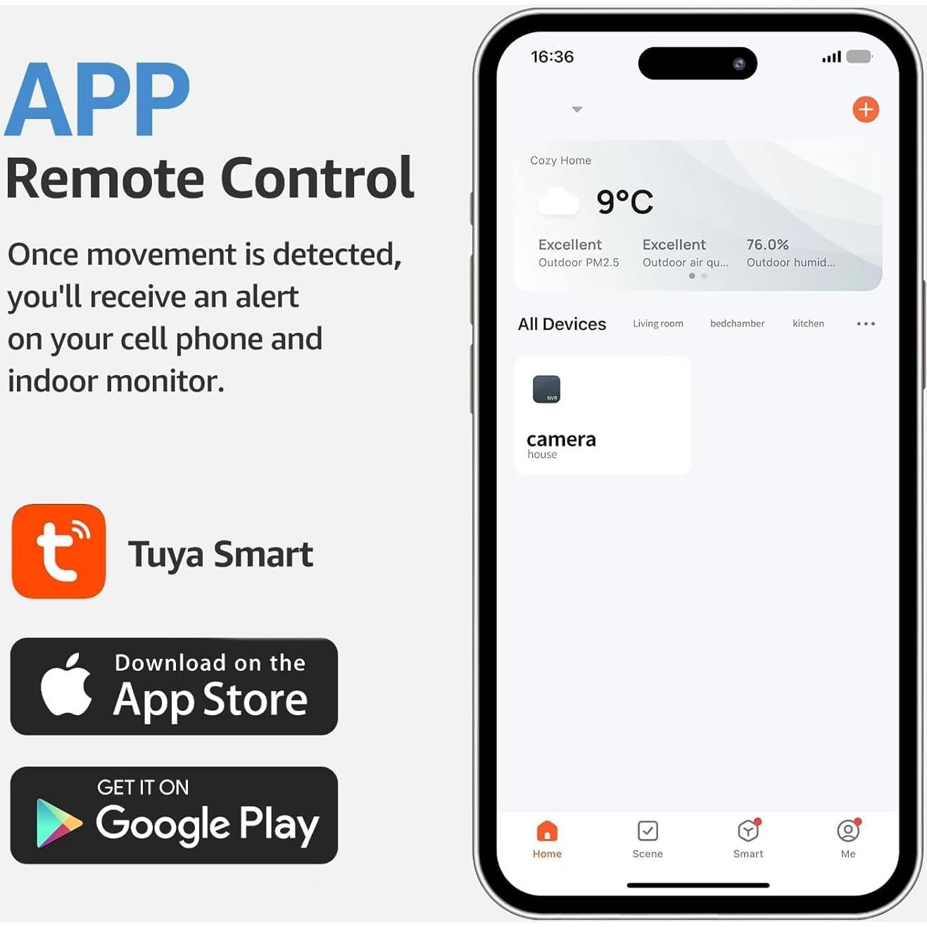 Timbre de Video Inalámbrico WISDOM VIEW 1080P Pantalla 7"