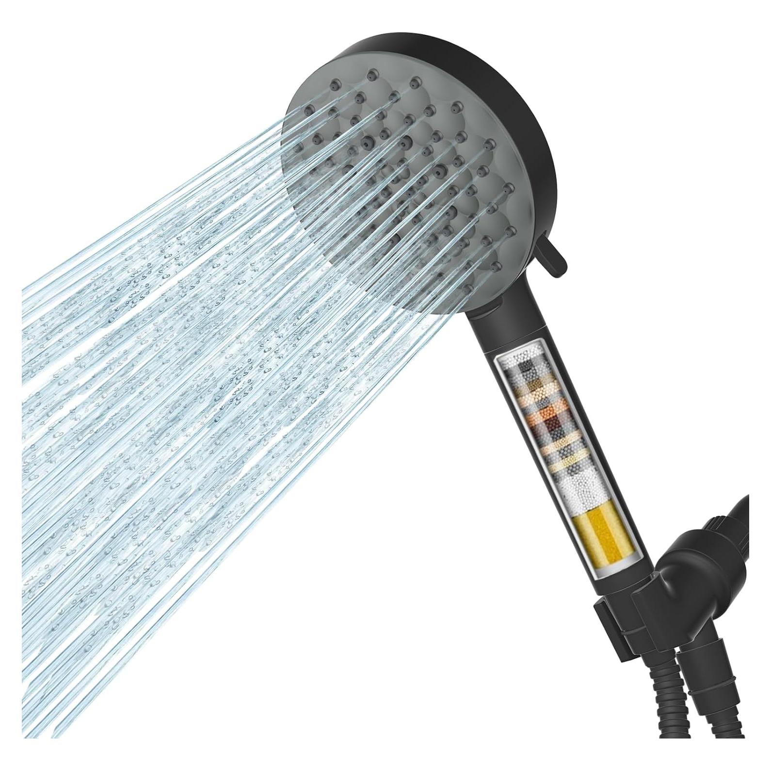 Cabezal de Ducha Filtrado UltrTxenova SH4, Alta Presión 6 Modos