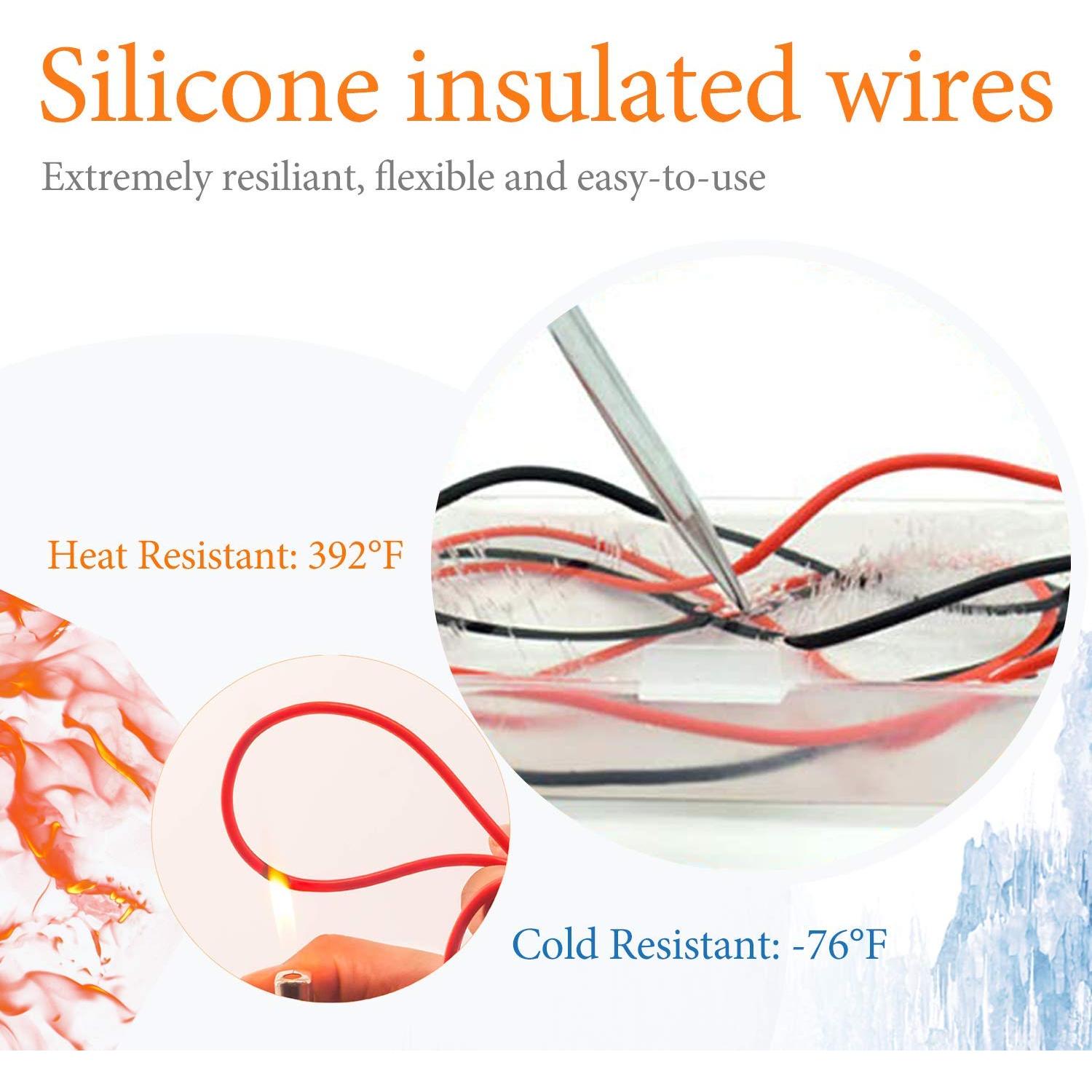 Kit de Cables de Prueba Eléctrico KAIWEETS 9PCS CAT III 1000V