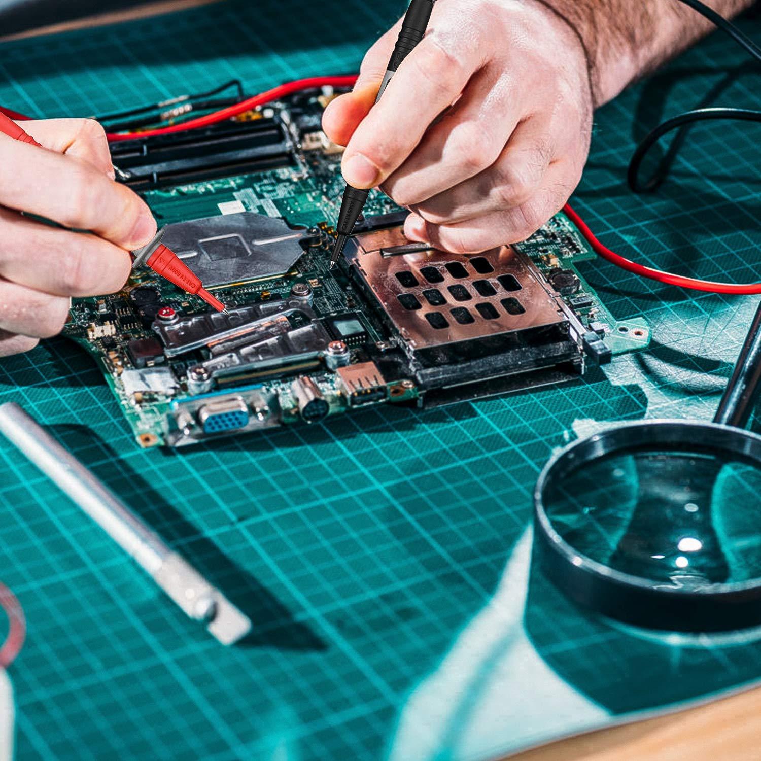 Kit de Cables de Prueba Eléctrico KAIWEETS 9PCS CAT III 1000V