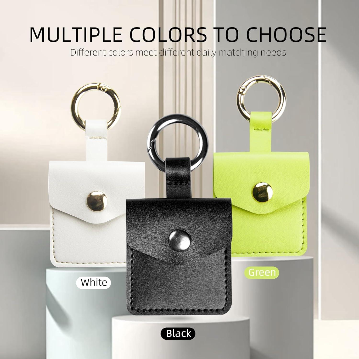 Funda de Cuero PU Mangotek para Apple AirTag y StarTag