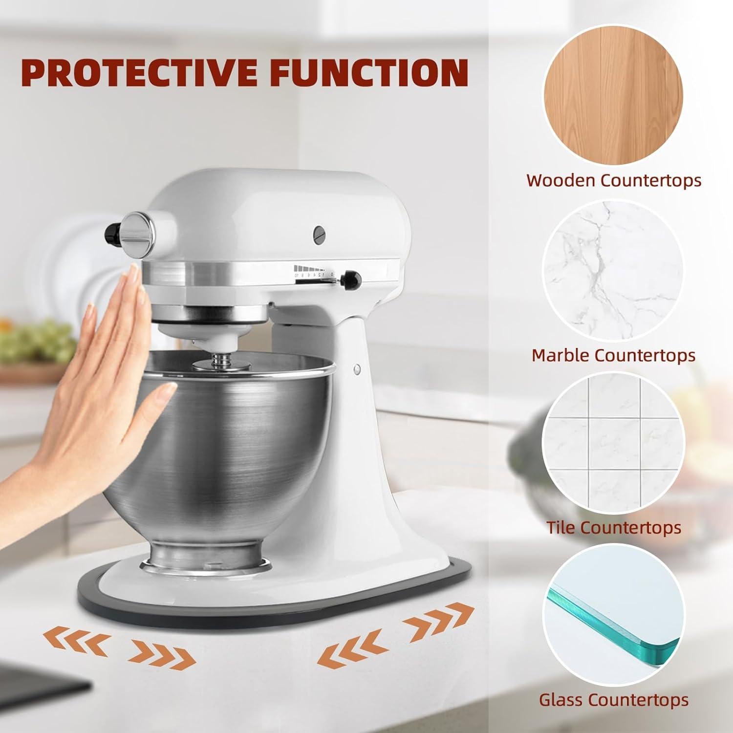 Deslizador de Mezclador KitchenAid 3.5 QT Bambú Negro