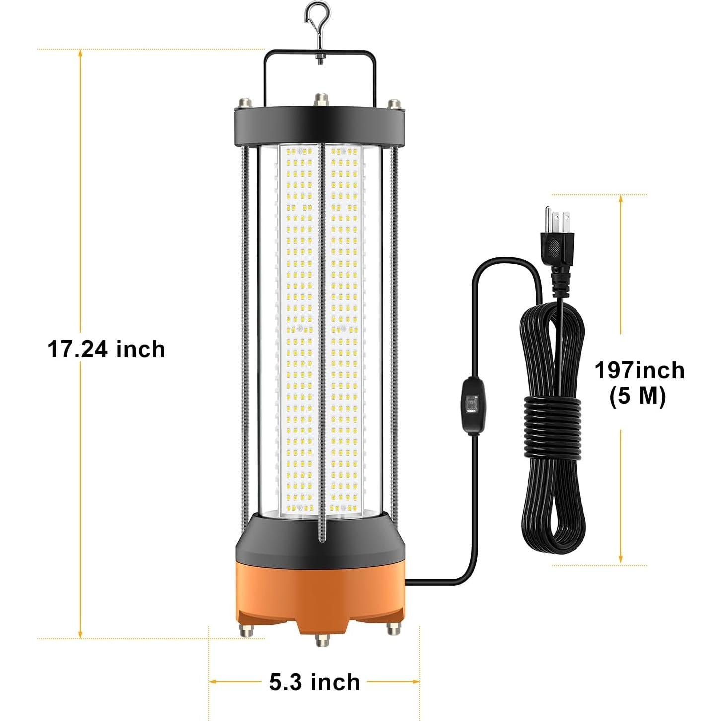 Luz de Trabajo LED 400W CA New Sunshine 56000 LM IPX8