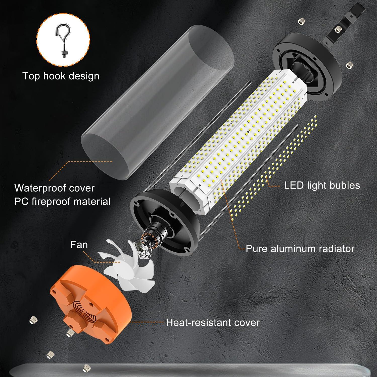 Luz de Trabajo LED 400W CA New Sunshine 56000 LM IPX8