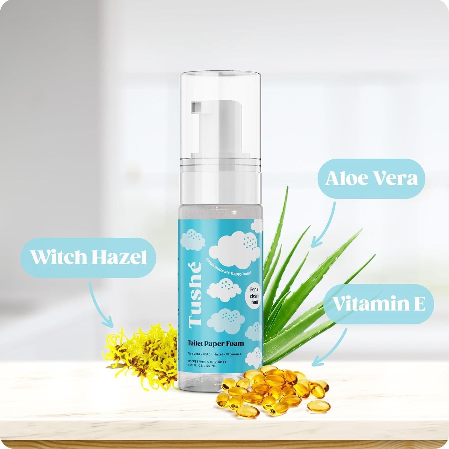 Espuma de Papel Higiénico Tushe - Paquete de 2 x 100ml