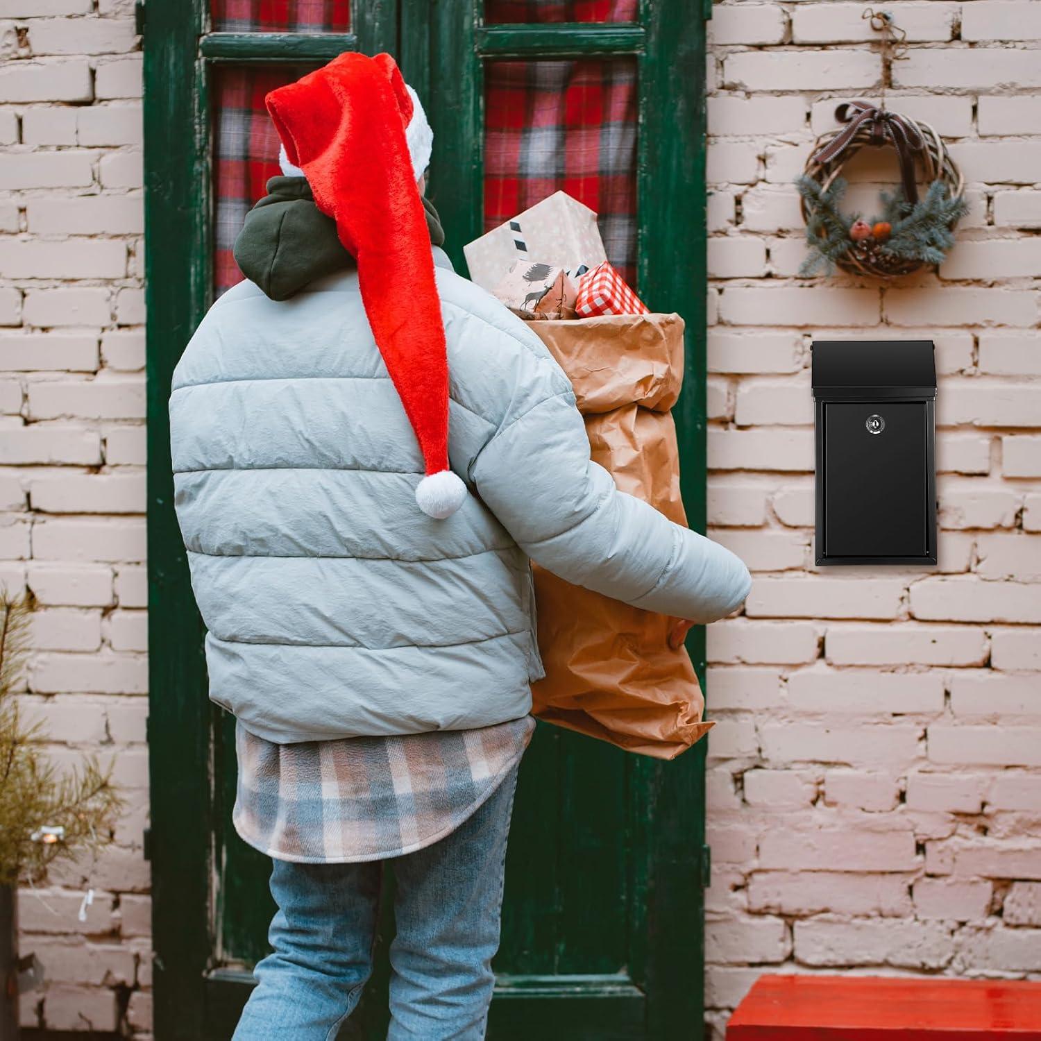 Caja de Donación de Metal Yaocom con Cerradura 28x16.2x8.5cm