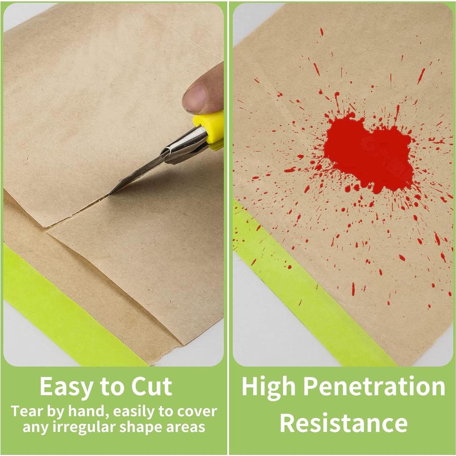 Papel de Enmascarar Pre-Adhesivo Tangibay 45.72 cm x 15.24 m