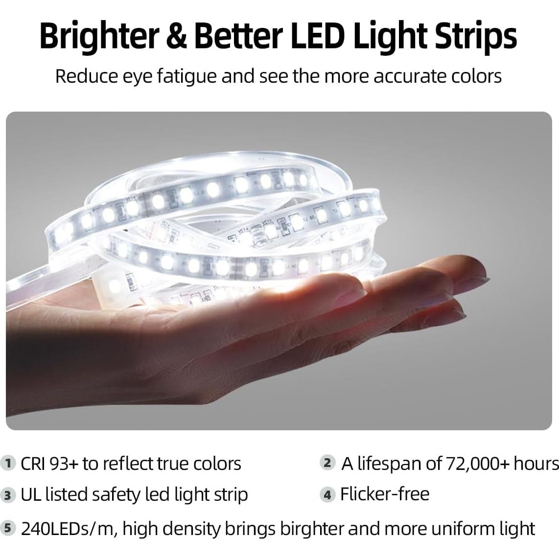 Espejo de Baño Ovalado Nolsia 81x51cm LED Retroiluminado