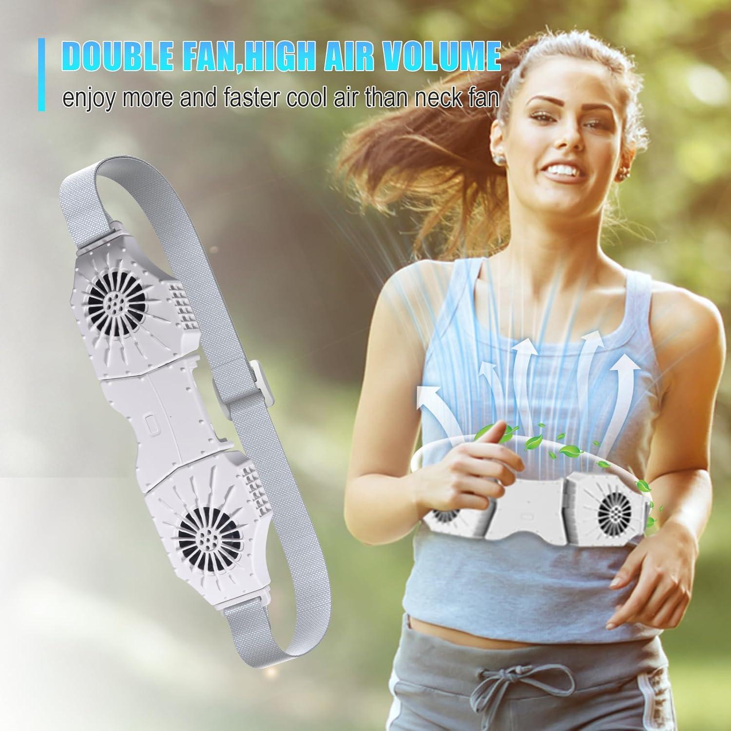 Ventilador de Cintura Portátil Recargable Onovatpol 8000mAh