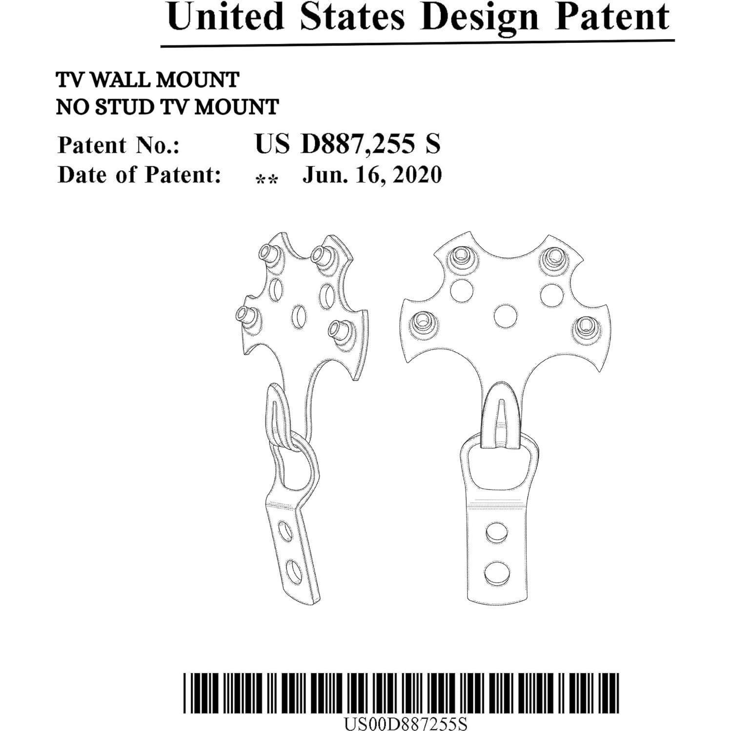 Soporte de Pared HangSmart TV® para Pantallas de 19-100"
