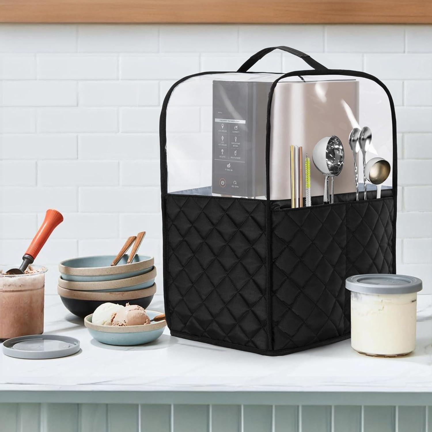 Cubierta de Polvo LUXJA para Ninja CREAMi NC501/NC301/NC299AMZ