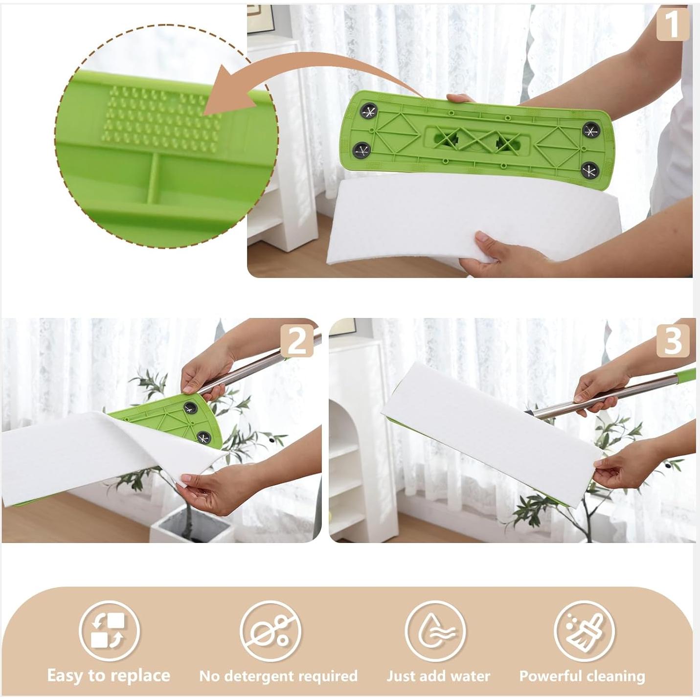 Almohadilla de Mopa Mágica BAISENJIE 33x12 cm - 8 Piezas