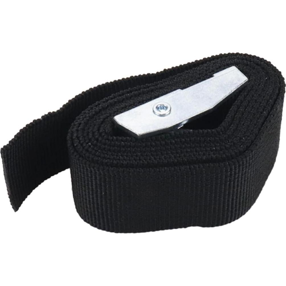 5 Correas de Sujeción Nylon Ajustables S SYDIEN 1x1m Negras