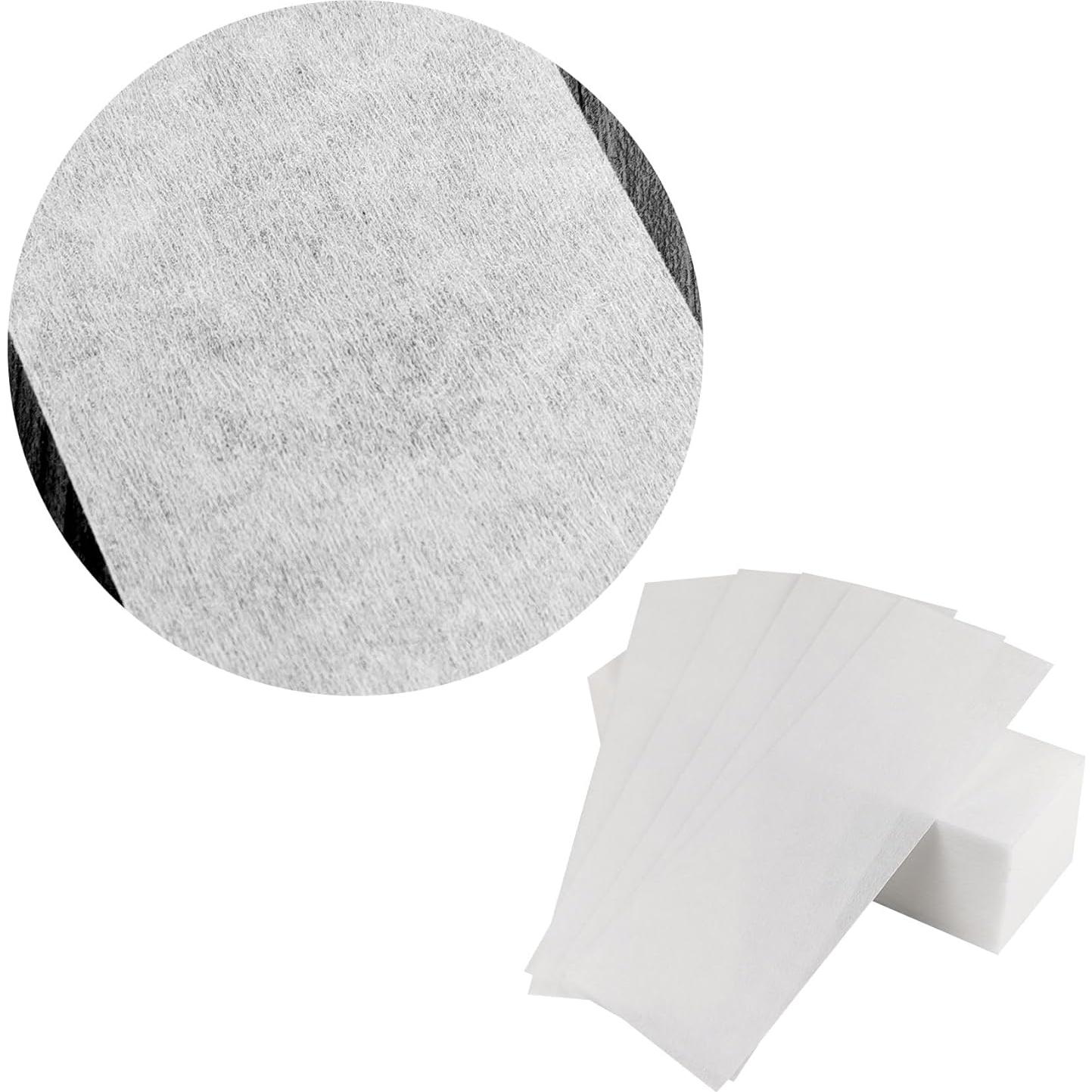 50 Tiras de Papel de Cera GAADSKCER 7x20 cm Depilación Vello