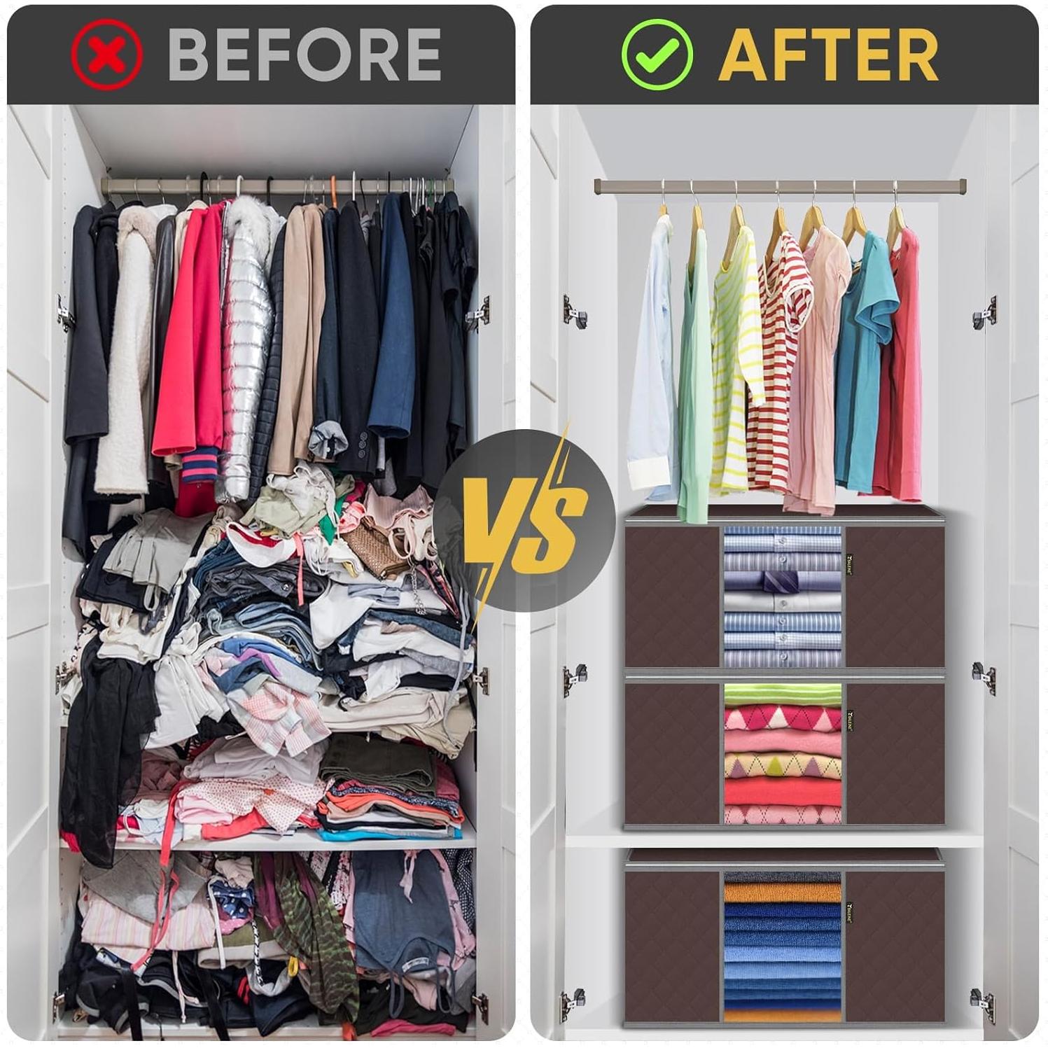 Bolsas de Almacenamiento BALEINE 90L 2 Paquete Beige