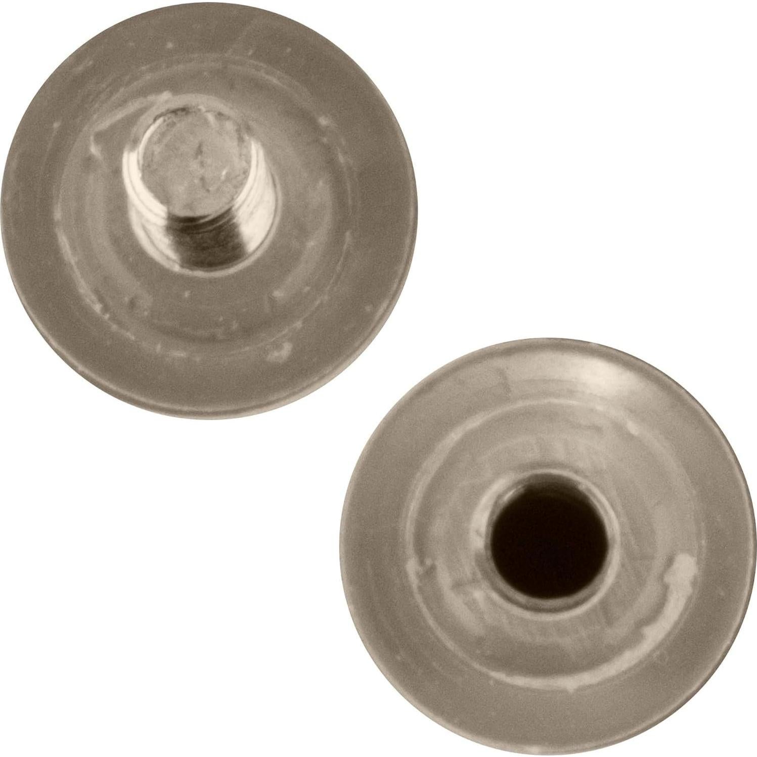 Perilla de Ducha Cilindro CRL Níquel Cepillado 19mm con Manga