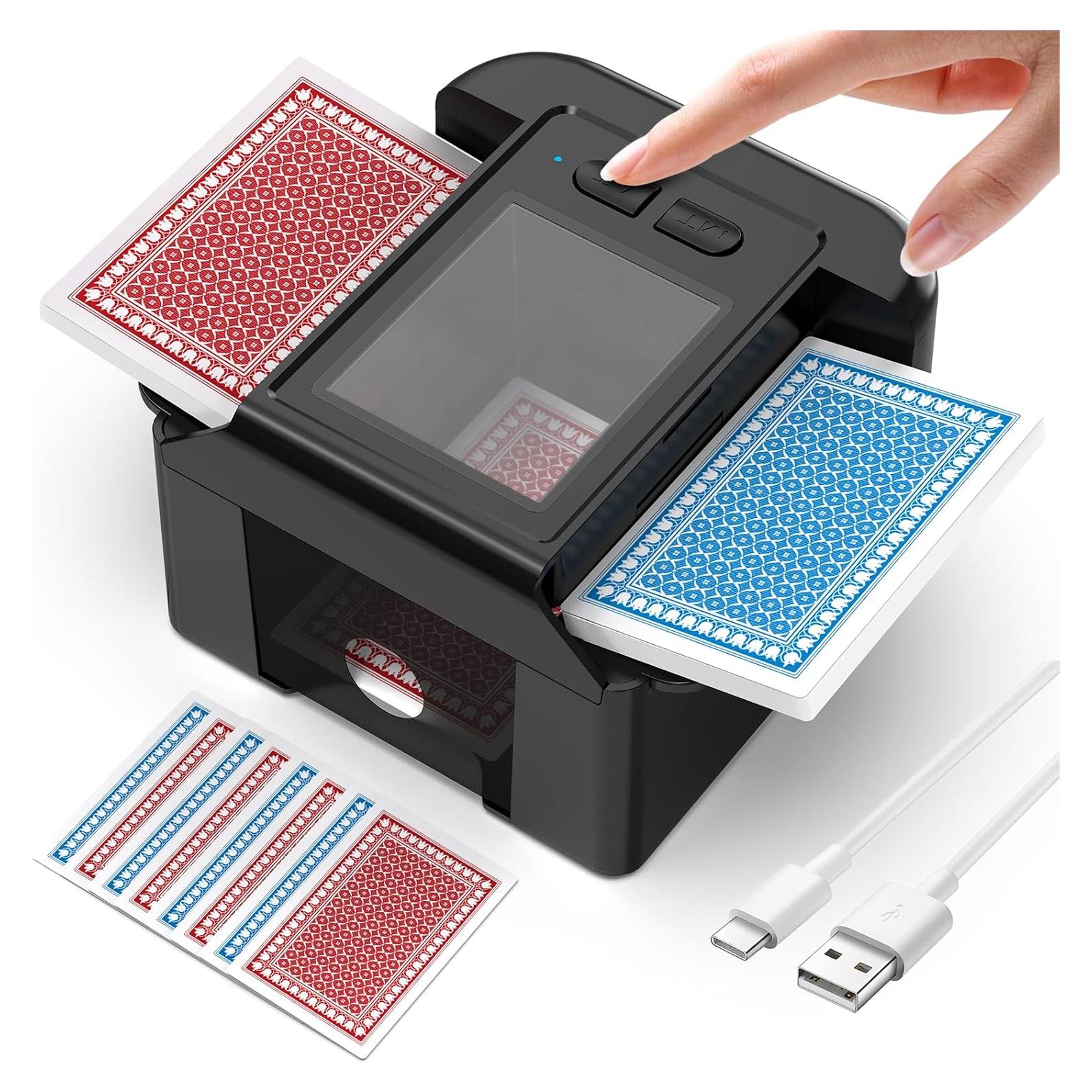 Barajador Automático de Cartas ShinePick - Eléctrico, 2000mAh