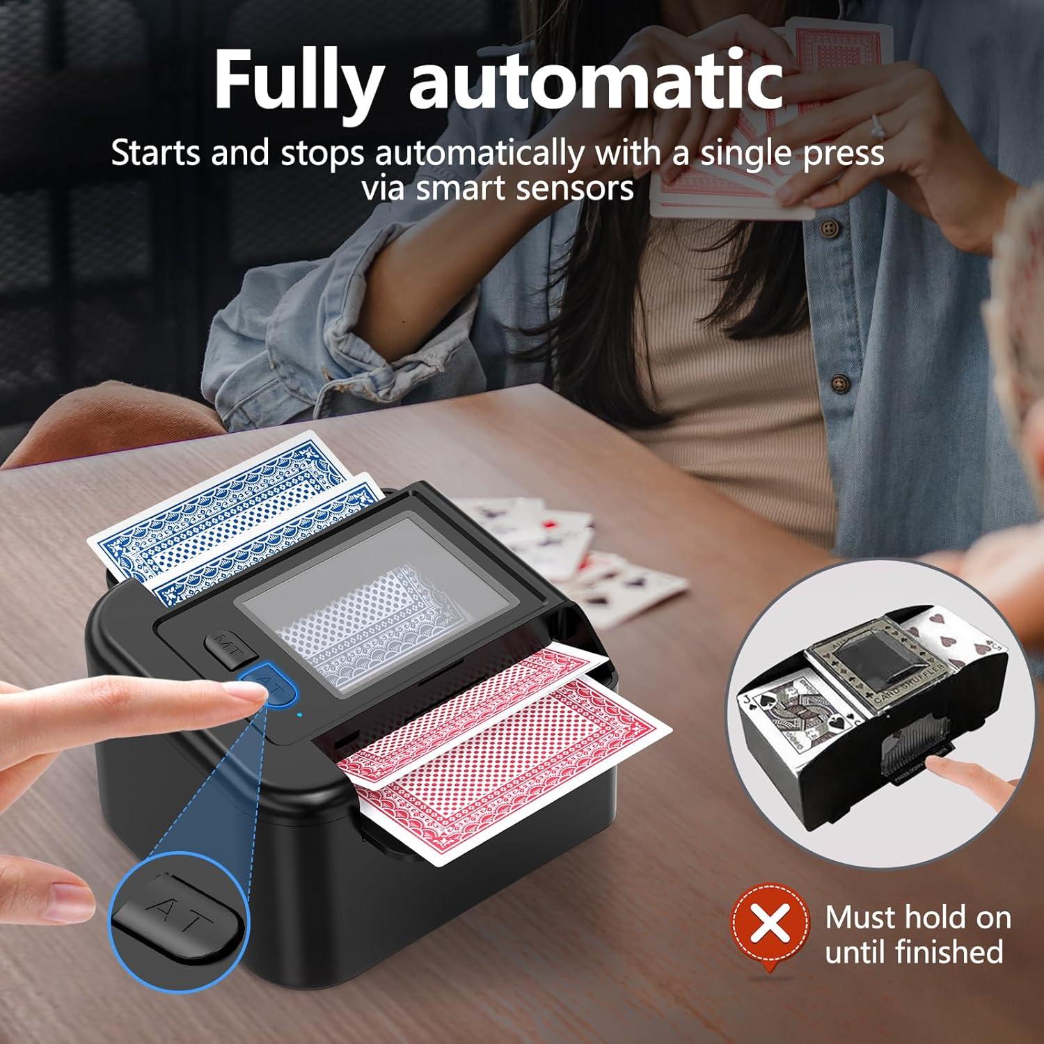 Barajador Automático de Cartas ShinePick - Eléctrico, 2000mAh