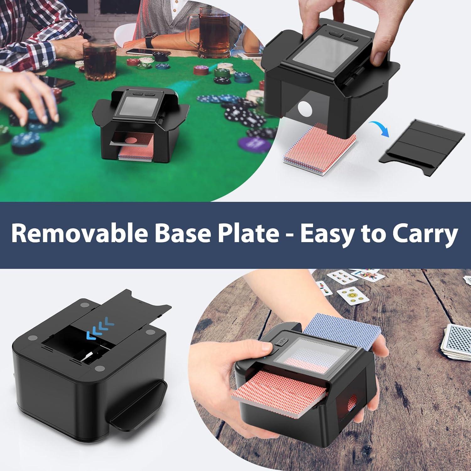 Barajador Automático de Cartas ShinePick - Eléctrico, 2000mAh