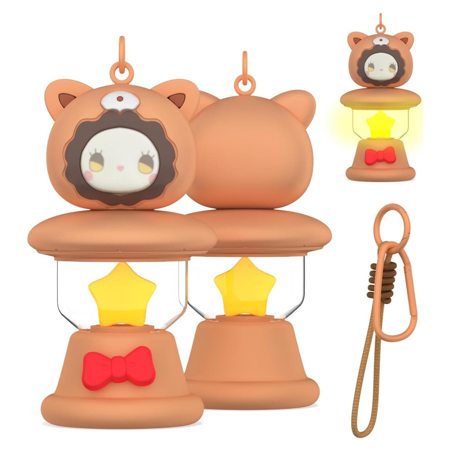 Funda OAJ para AirTag Oso Brillante en la Oscuridad