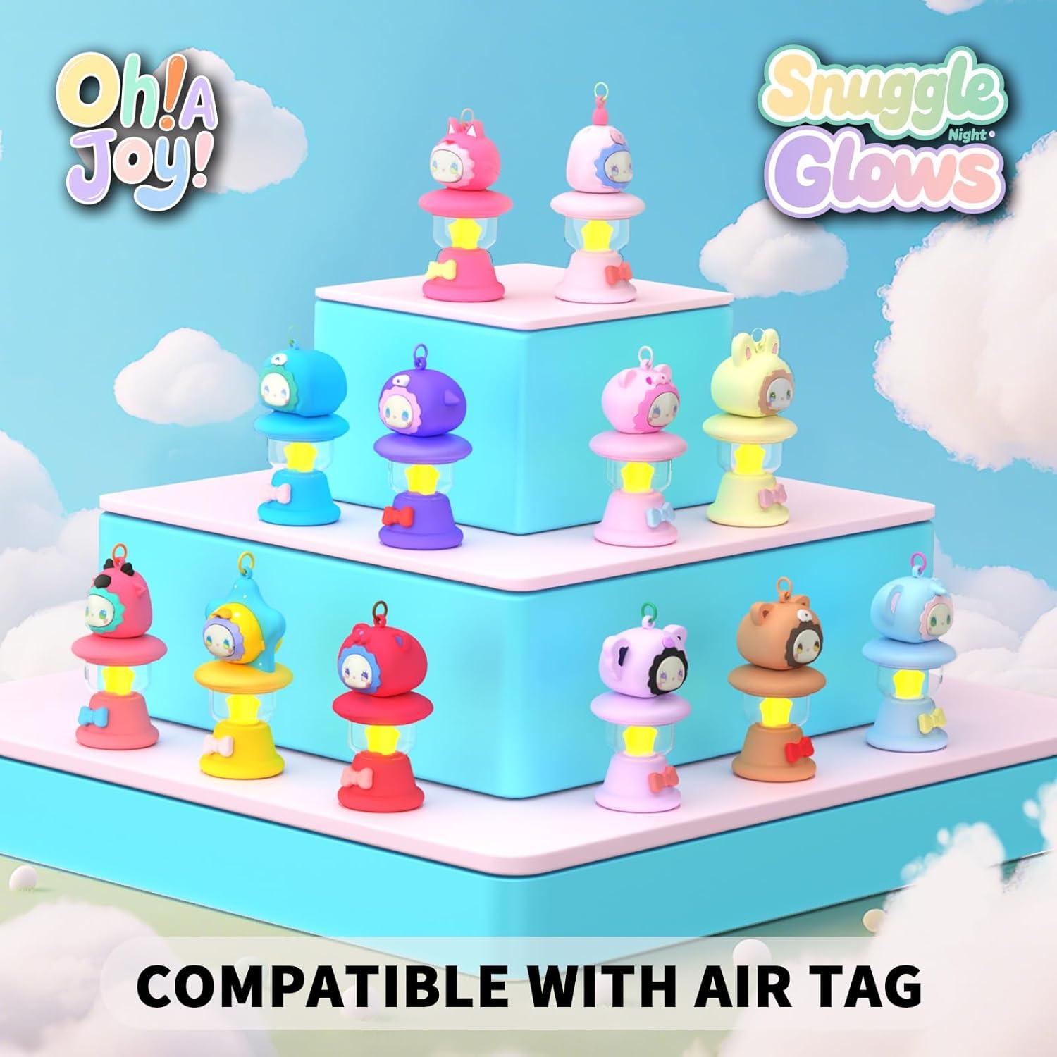 Funda OAJ para AirTag Oso Brillante en la Oscuridad