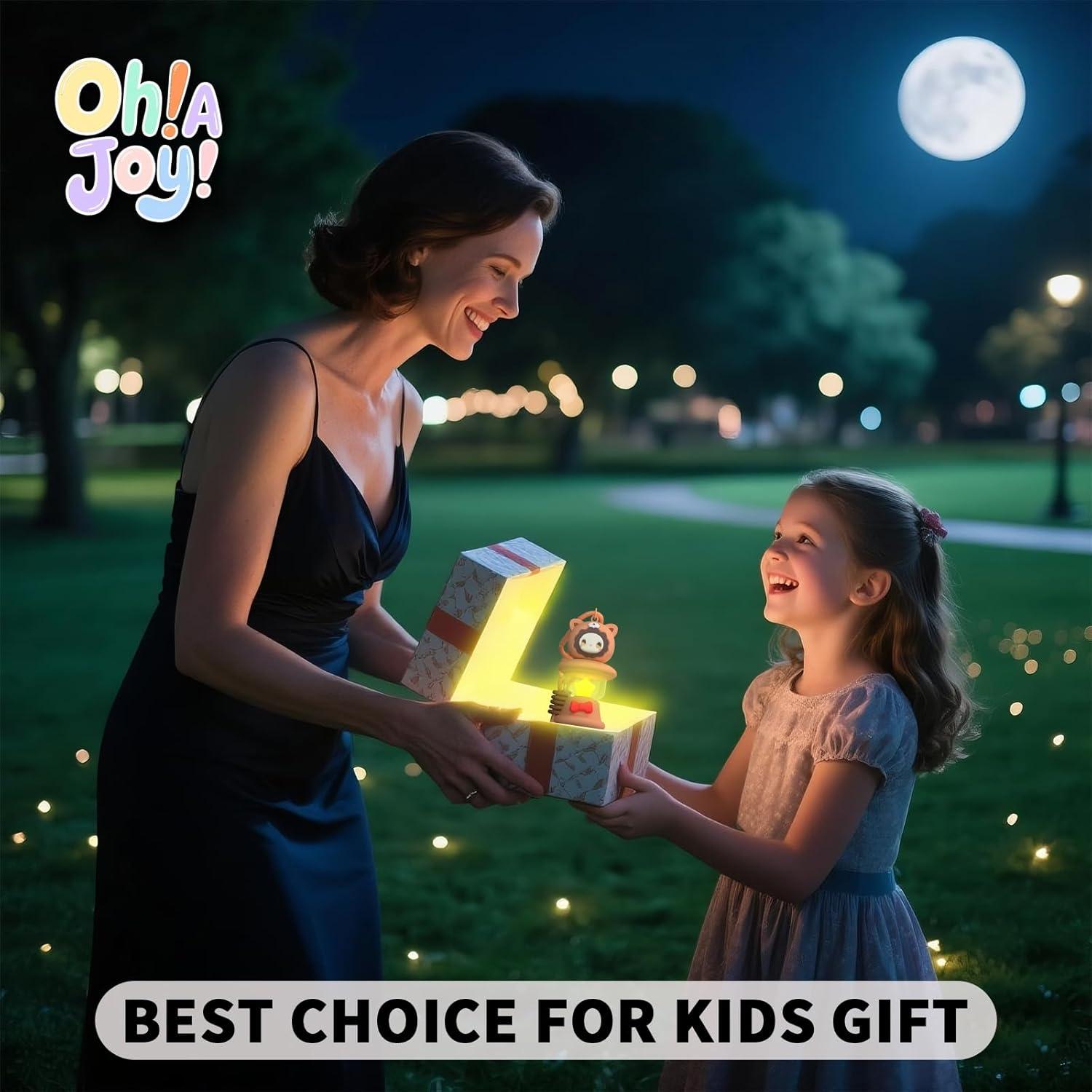 Funda OAJ para AirTag Oso Brillante en la Oscuridad