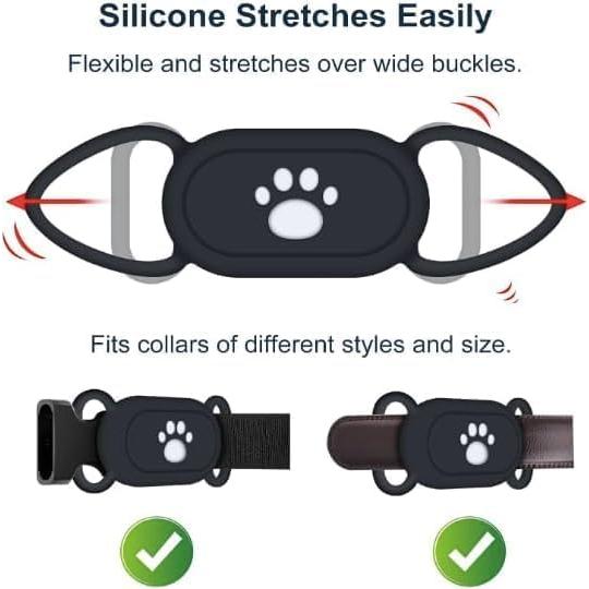 Funda de Silicona Impermeable para Galaxy SmartTag2 - Negro