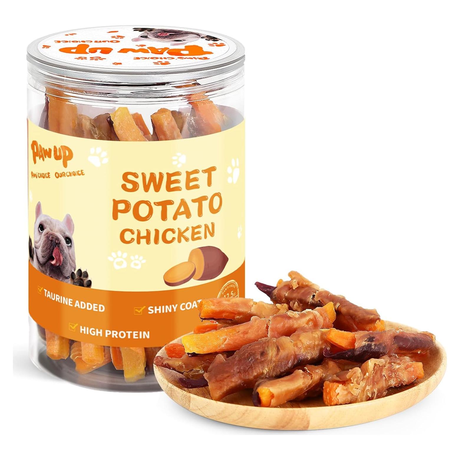 Galletas Masticables para Perros PAWUP Pollo y Batata 354 g