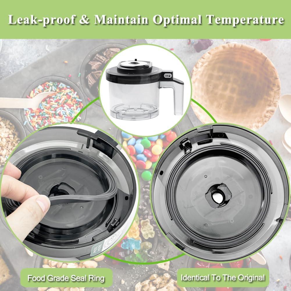 Tapa de Tazón Exterior AUMUA NC301 para Ninja Creami