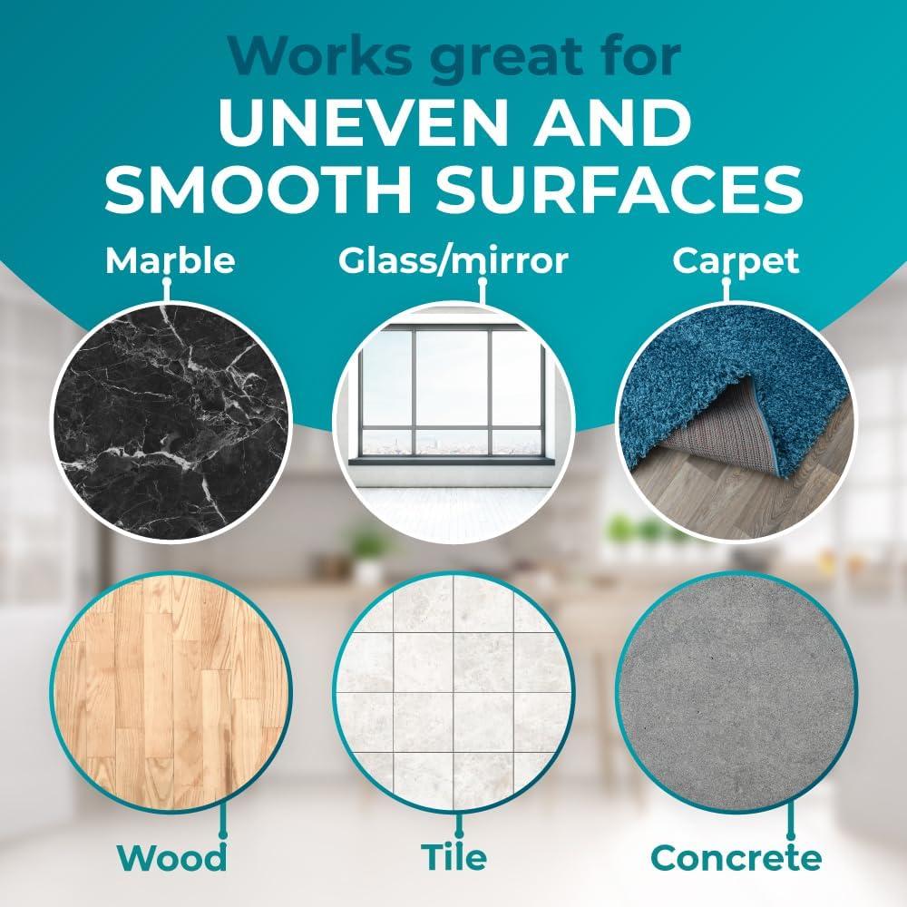 Escobilla de Suelo HeloMor 2 Piezas 43 cm Verde y Azul