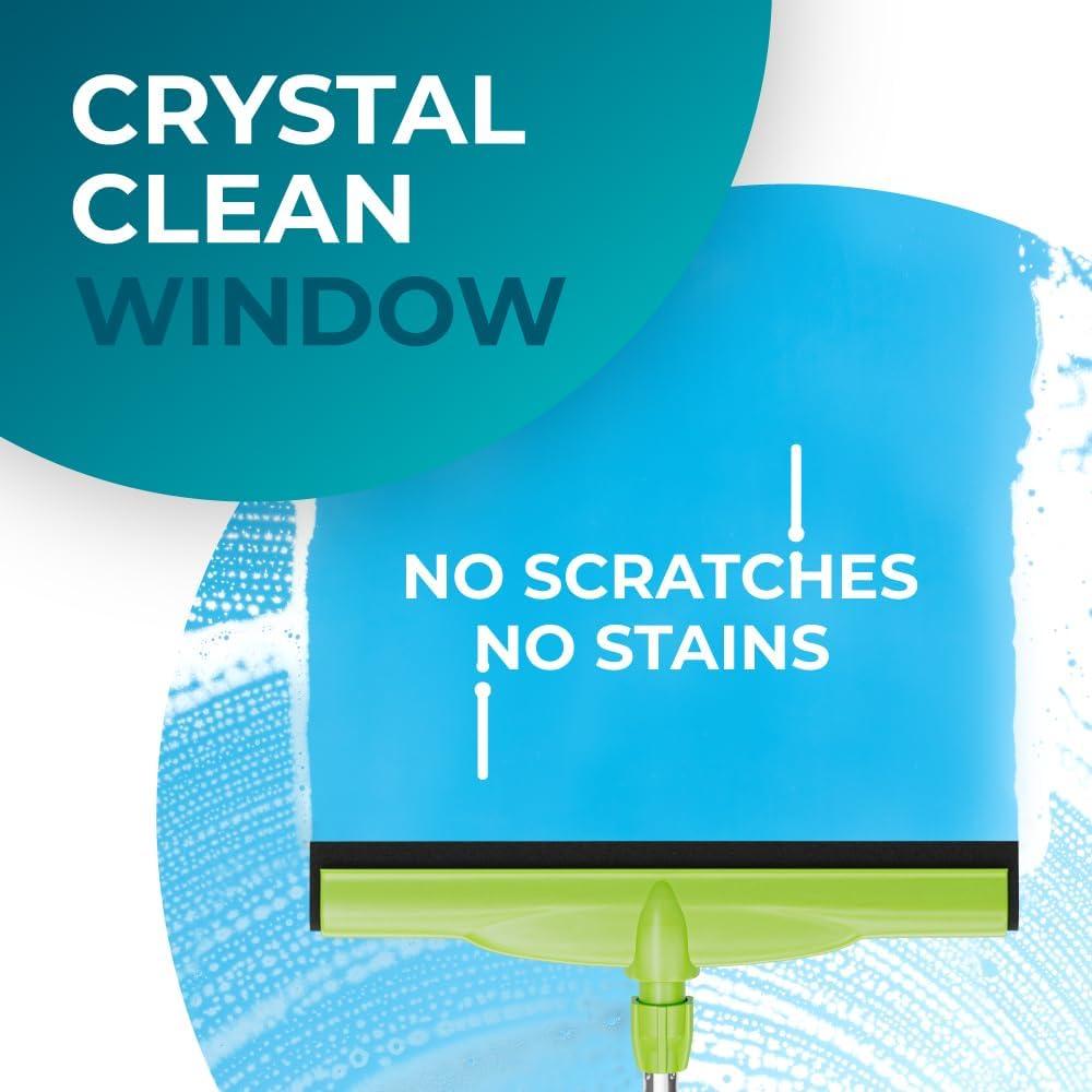 Escobilla de Suelo HeloMor 2 Piezas 43 cm Verde y Azul