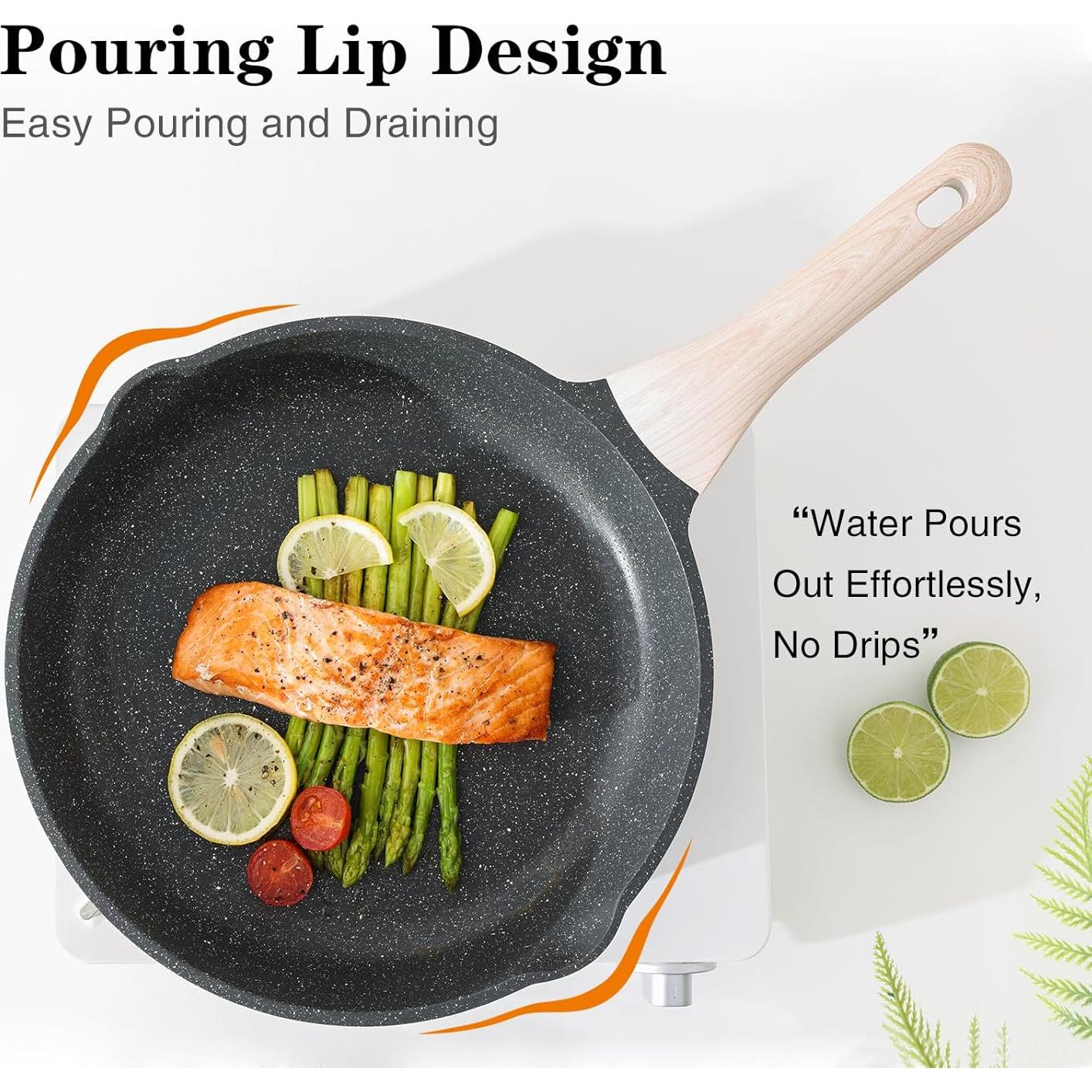 Set de 3 Sartenes Antiadherentes Kordisen 20.3-27.9 cm