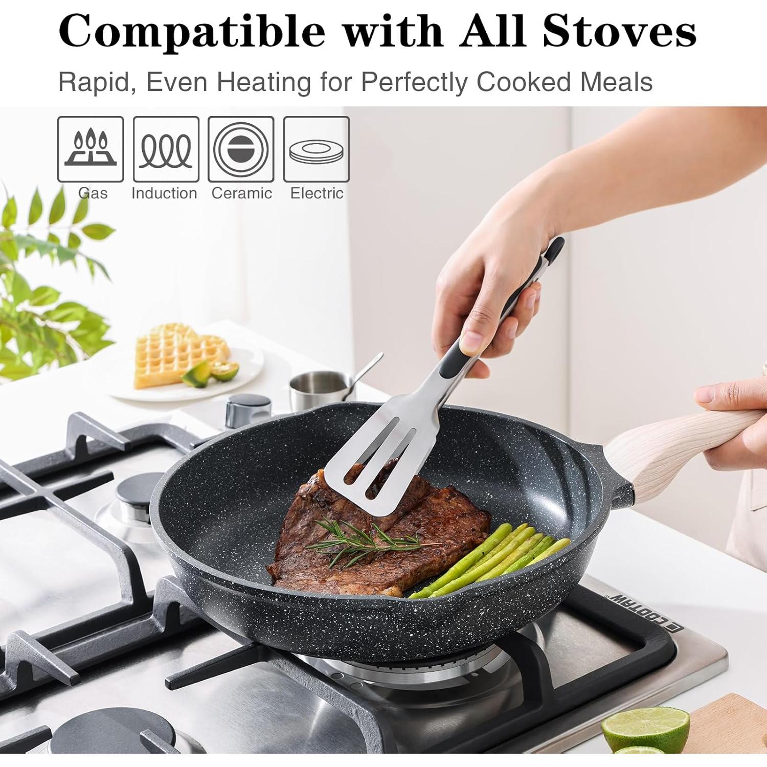 Set de 3 Sartenes Antiadherentes Kordisen 20.3-27.9 cm