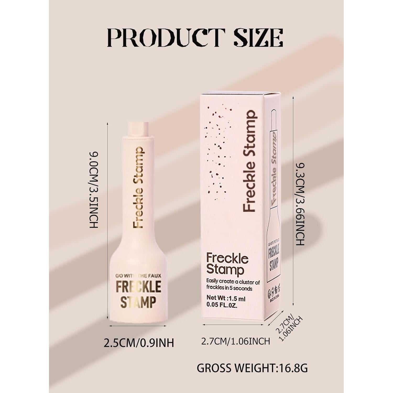 Sello de Pecas Falsas Marrón Claro - Maquillaje Natural 1.5ml