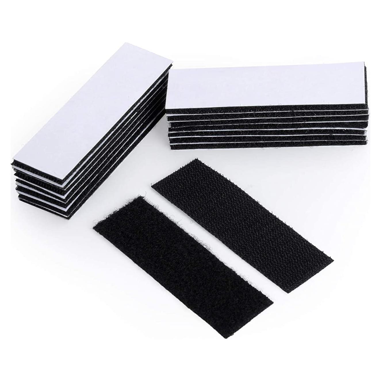 BRAVESHINE Cinta de Gancho y Bucle Adhesiva 1.2x10 cm