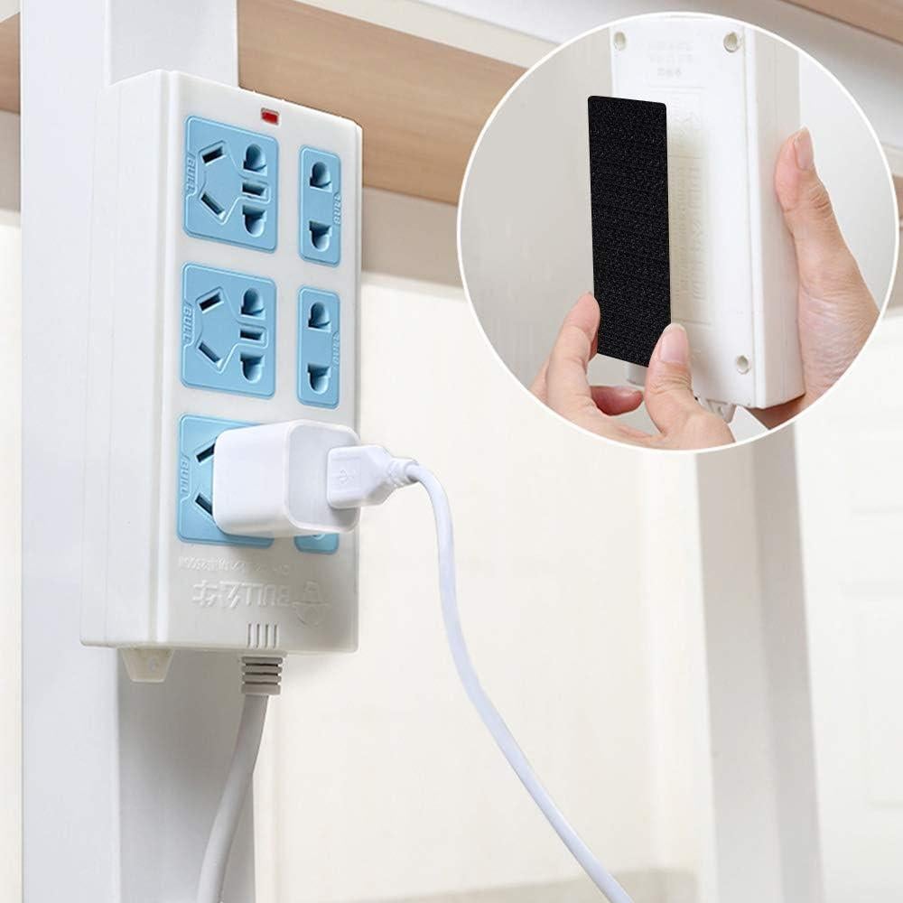 BRAVESHINE Cinta de Gancho y Bucle Adhesiva 1.2x10 cm