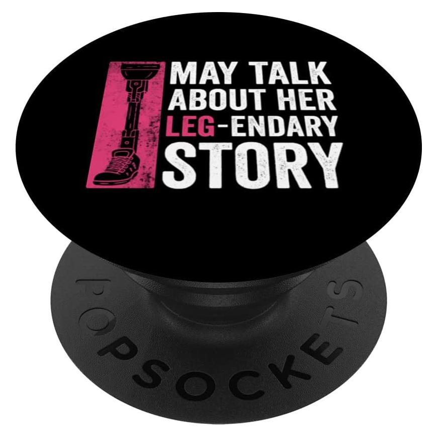 PopSockets Falso Miembro Protésico Intercambiable Negro