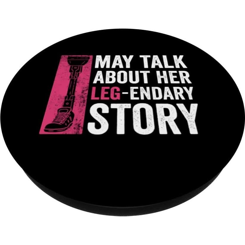 PopSockets Falso Miembro Protésico Intercambiable Negro